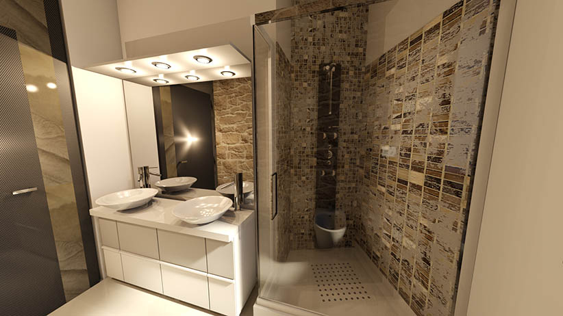 Bagno nel centro Storico